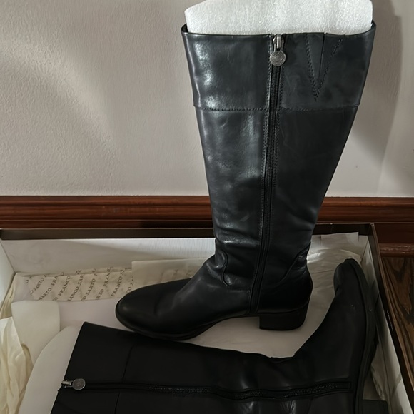 Franco Sarto Black Riding Boots - size 9, wide calf - Picture 5 of 5